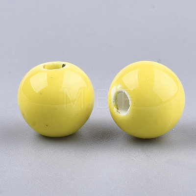 Handmade Porcelain Beads PORC-S499-01A-09-1