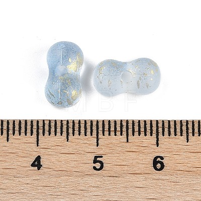 Gradient Color Transparent Acrylic Beads OACR-M023-02J-1