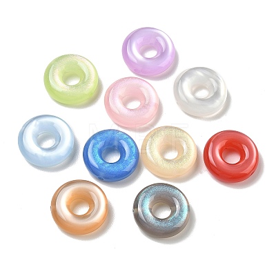 Transparent Resin Imitation Cat Beads RE-CBA391A-01B-1