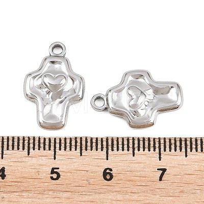 Easter 304 Stainless Steel Pendants STAS-L317-28P-1