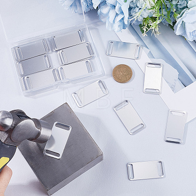 25Pcs Aluminum Connector Charms FIND-SP0002-96S-1