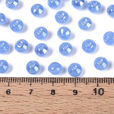 Opaque Colours Glass Seed Beads SEED-N007-34I-1