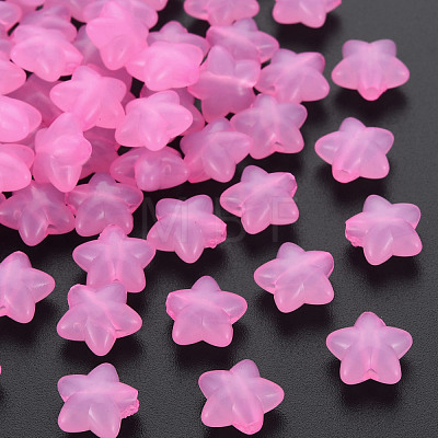 Transparent Acrylic Beads MACR-S373-26E-10-1