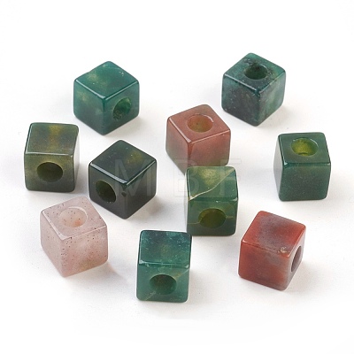 Natural Indian Agate European Beads G-F580-B06-1
