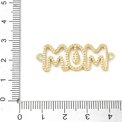 Hollow Brass Connector Charms KK-CBAE532-01J-G-1
