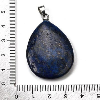 Dyed Natural Lapis Lazuli Pendants G-F820-14P-20-1