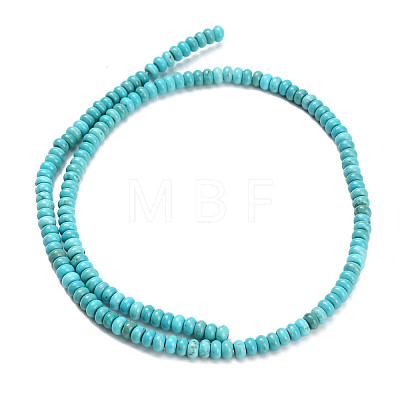 Natural Howlite Beads Strands G-Z110-B16-2x4mm-1