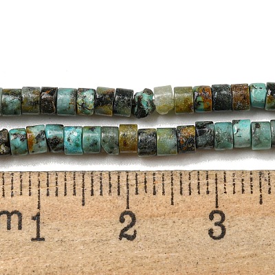 Natural African Turquoise(Jasper) Beads Strands G-C084-D03-02-1