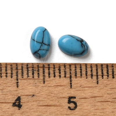 Synthetic Turquoise Cabochons G-F605E-16A-1