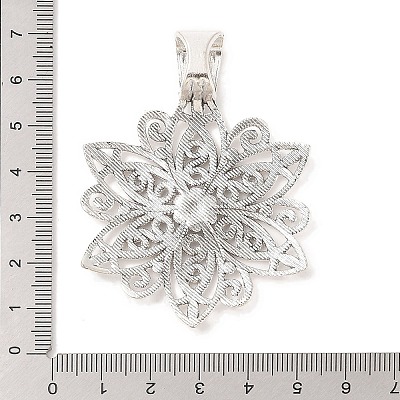 Tibetan Style Alloy Focal Pendants X-LF9727Y-1