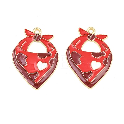 West Cowboy Theme Alloy Enamel Pendants ENAM-L056-01E-03-1