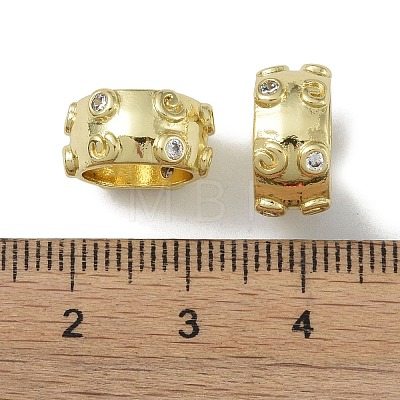 Rack Plating Brass Beads KK-A220-25G-G-1