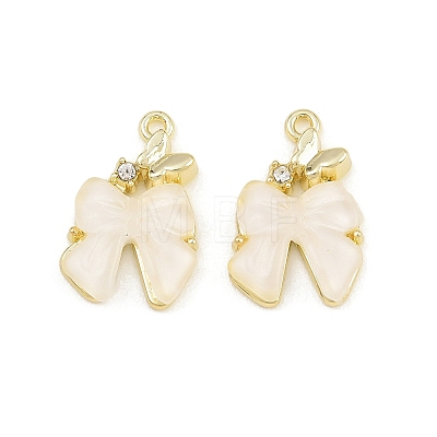 Alloy Crystal Rhinestone Pendants AL-CBA8C77-01E-G-1