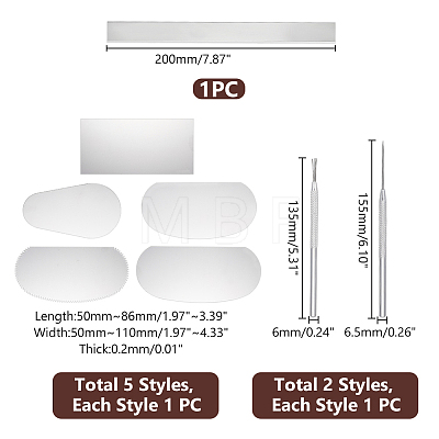 Unicraftale Clay Craft Tool Kits CELT-UN0001-03-1