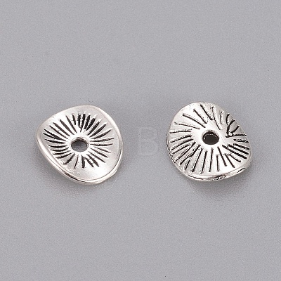 Tibetan Style Wavy Spacer Beads LS-TIBEP-A11067-AS-FF-1