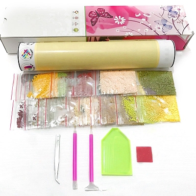 Cat DIY Diamond Painting Kit PW-WGAE450-01-1