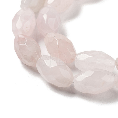 Natural Rose Quartz Beads Strands G-P520-C09-01-1