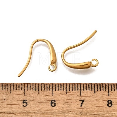 304 Stainless Steel Earring Hooks STAS-D310-01G-05-1