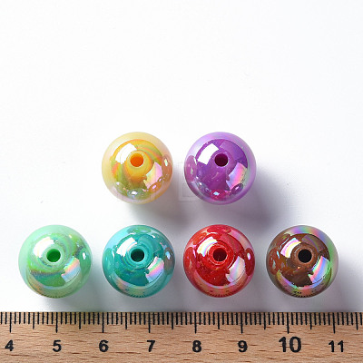 Opaque Acrylic Beads MACR-S370-D16mm-M2-1