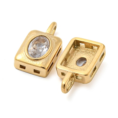 Real 14K Gold Plated 304 Stainless Steel Pendants STAS-L022-056G-03-1