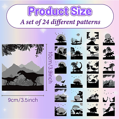 PVC Lamp Film for DIY Colorful Light Hanging Lamp Frosted Glass Jar DIY-WH0408-001-1