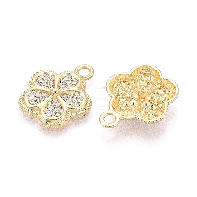 Alloy & Crystal Rhinestone Pendants PALLOY-T095-03KCG-1