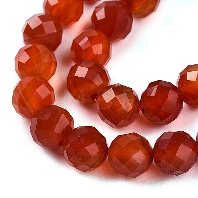 Dyed Natural Agate Beads Strands G-T141-16A-01-1