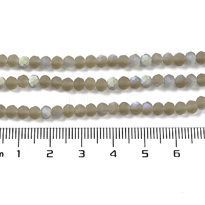 Transparent Glass Beads Strands EGLA-A044-T2mm-MB16-1