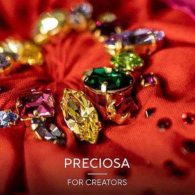 Preciosa® MAXIMA Crystal Fancy Stones Y-PRC-FA6-20310-1