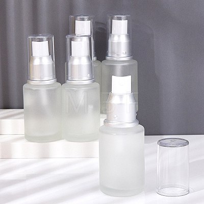 Frosted Glass Spray Bottles DIY-BC0011-33-1