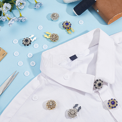 Rhinestone Cufflinks BUTT-ME0001-32-1