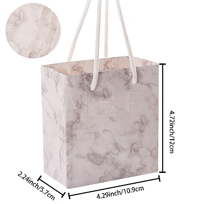 Marble Pattern Paper Gift Shopping Bags AJEW-SZ0001-32-1