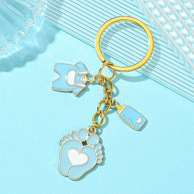 Alloy Enamel Keychain KEYC-YW00023-02-1