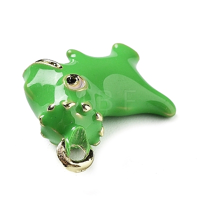 Alloy Enamel Pendants ENAM-H043-01G-08-1