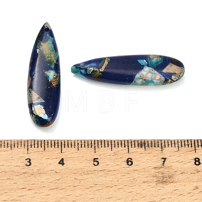 Dyed Synthetic Imperial Jasper Pendants GG-CBAA20A-08D-1