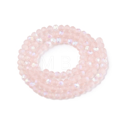 Transparent Glass Beads Strands LS-EGLA-A044-T3mm-MB22-1