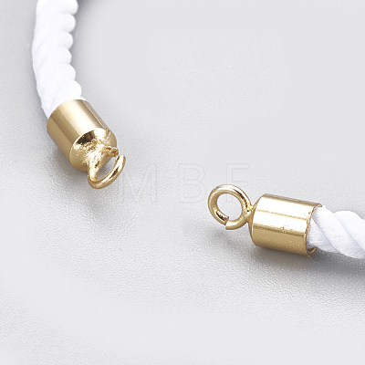 Cotton Cord Bracelet Making KK-F758-03L-G-1