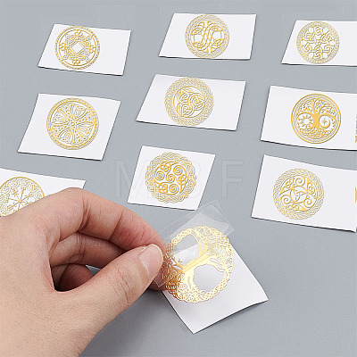 Nickel Decoration Stickers DIY-WH0450-043-1