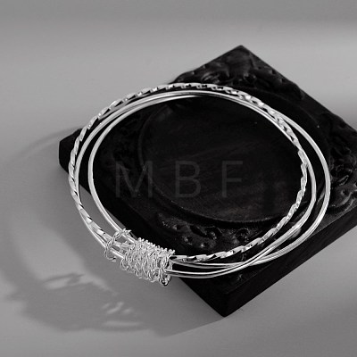 Brass Multi-strand Bracelets BJEW-BB49026-A-1