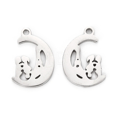 Non-Tarnish Valentine's Day 304 Stainless Steel Charms STAS-I151-33P-1