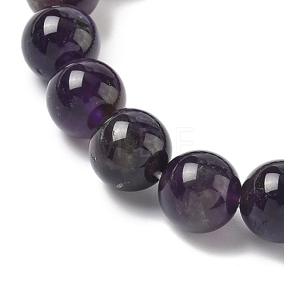 Natural Amethyst Stretch Bracelets X-B073-2-1