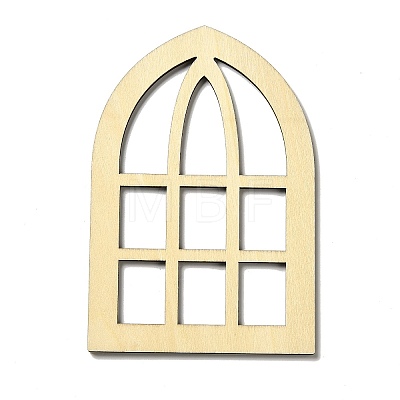 Wooden Mini Windows WOOD-P018-B02-1