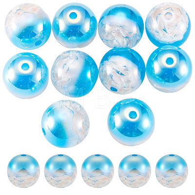 10Pcs Resin Beads PACR-TA0001-33A-1