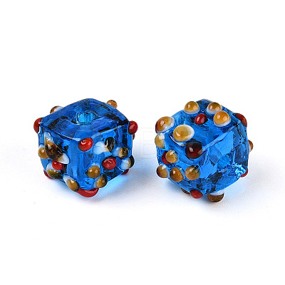 Handmade Lampwork Beads LAMP-N038-04C-1