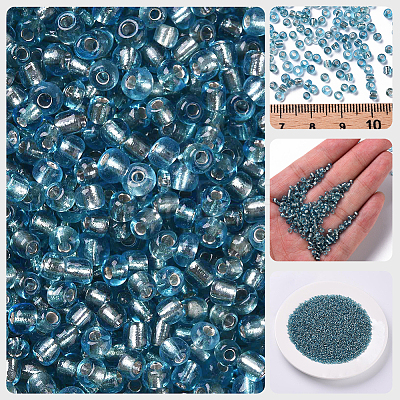 3000Pcs Glass Seed Beads SEED-PA0001-29A-03-1
