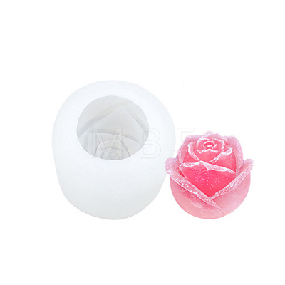 Rose Flower Shape DIY Candle Silicone Molds WG45115-03-1