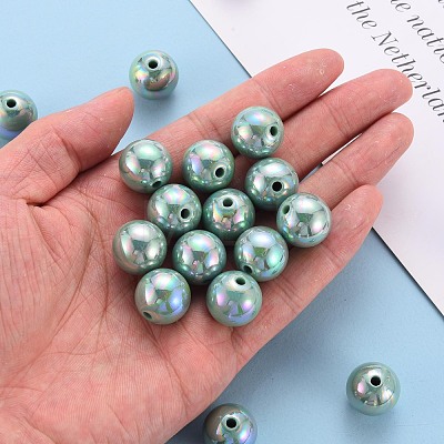 Opaque Acrylic Beads MACR-S370-D16mm-26-1