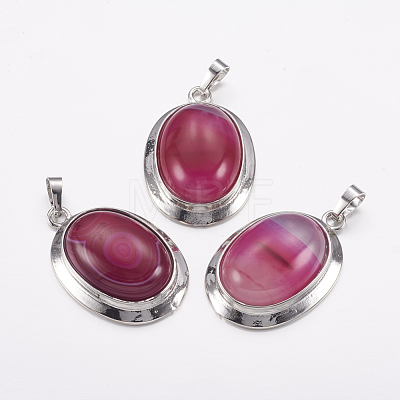 Natural & Synthetic Gemstone Pendants G-K252-A-1