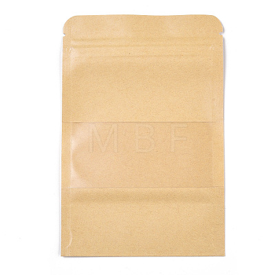 Resealable Kraft Paper Bags X-OPP-S004-01C-1