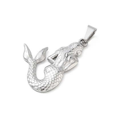 304 Stainless Steel Pendants SA-CBA34D4-02B-P-1